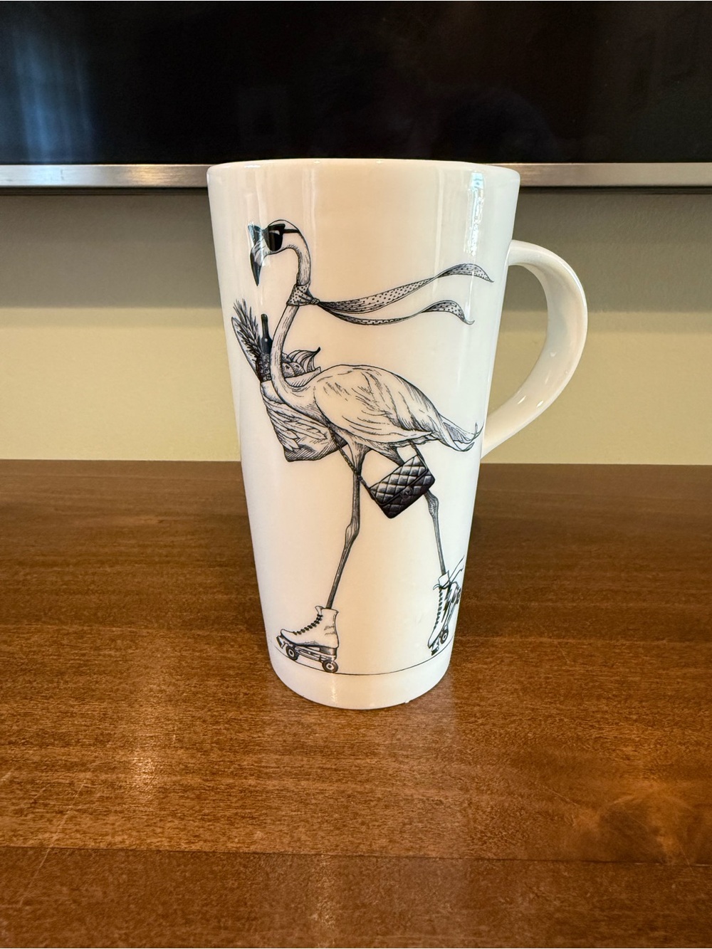 Williams Sonoma x Rory Dobner 2017 Fifi Flamingo Latte Mug